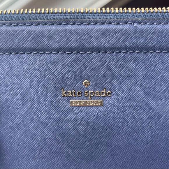 Authentic KATE SPADE blue Medium Handbag/crossbody RN 0102760/ CA 57710 - Picture 5 of 14